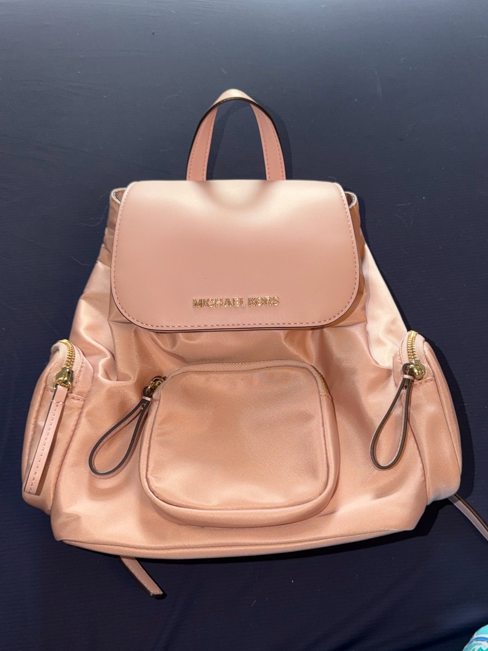 Michael Kors Abbey Cargo Backpack Purse
